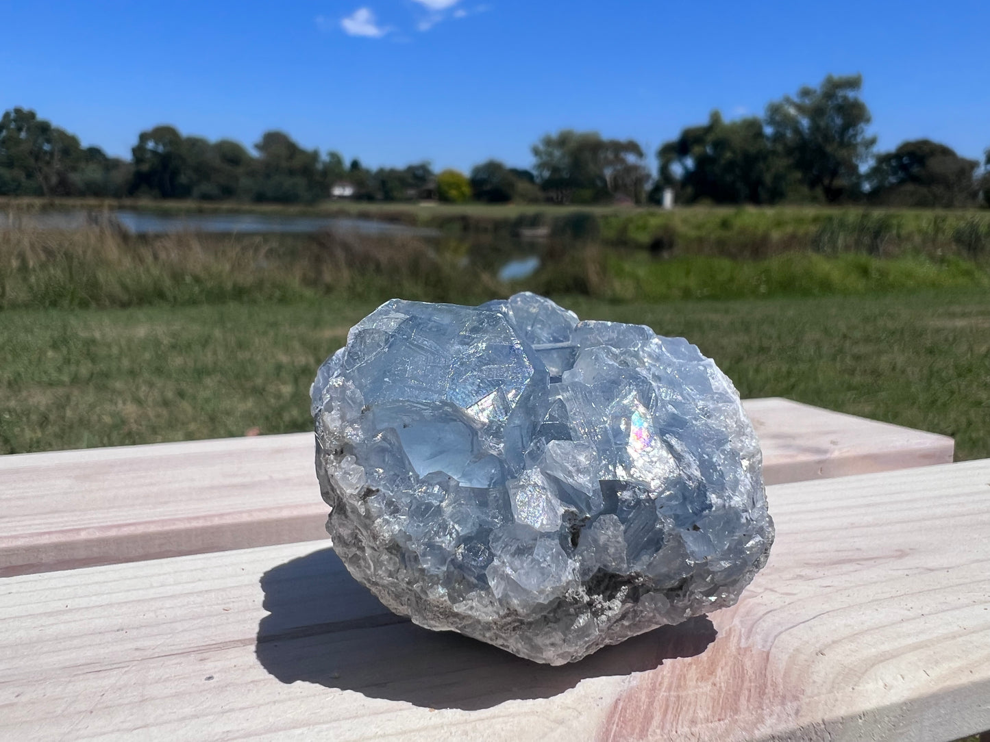 Celestite Cluster