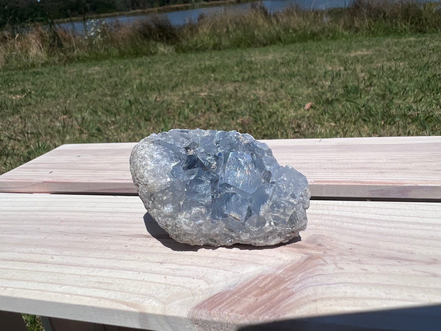 Celestite Cluster