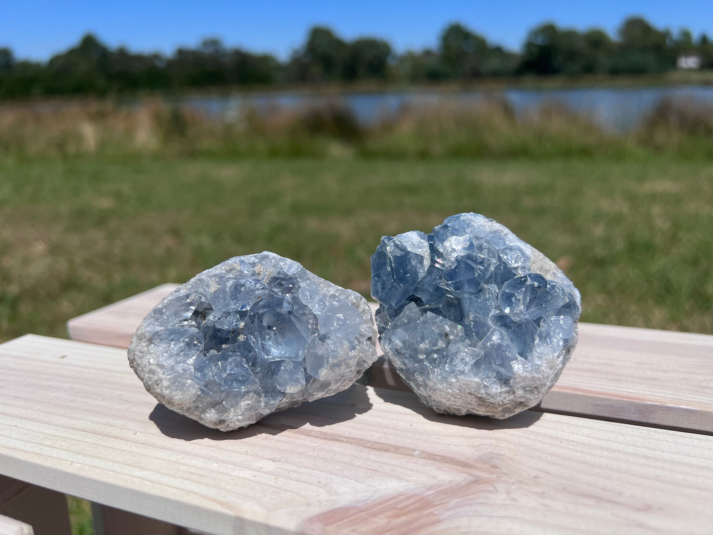 Celestite Cluster